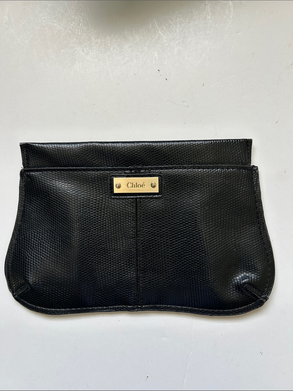 Chloe Black Makeup Clutch